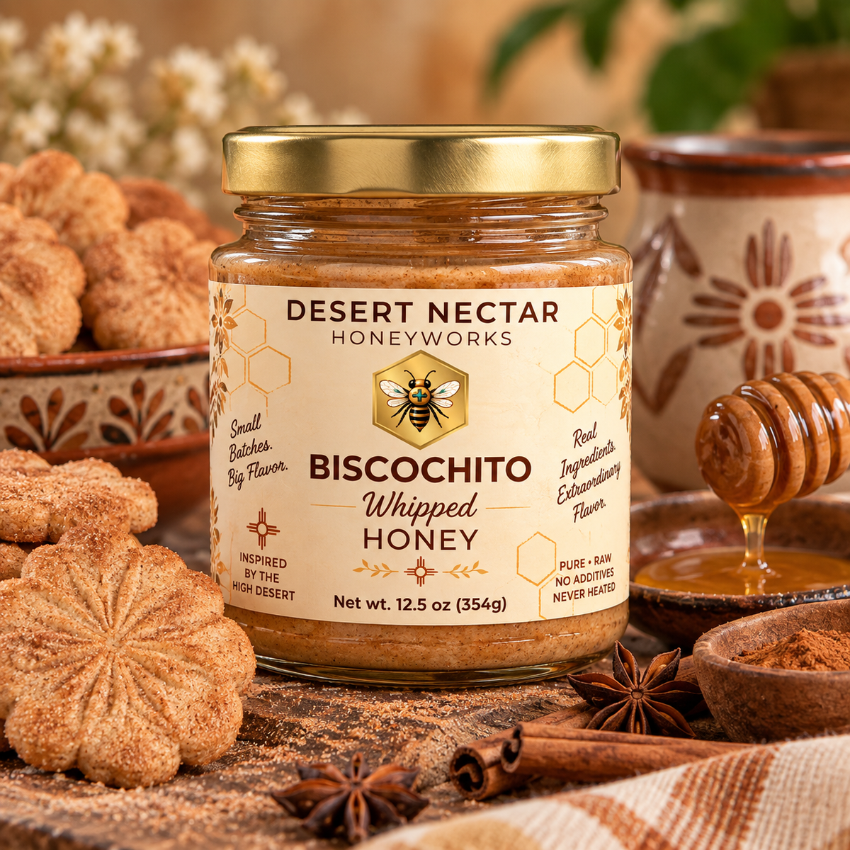 Biscochito Whipped Honey 12.5 oz