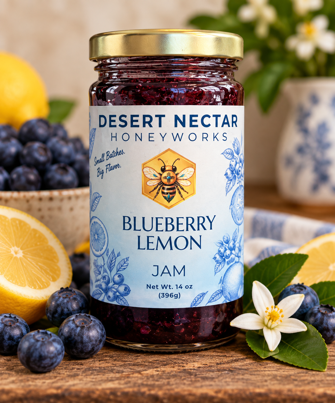 Blueberry Lemon Jam